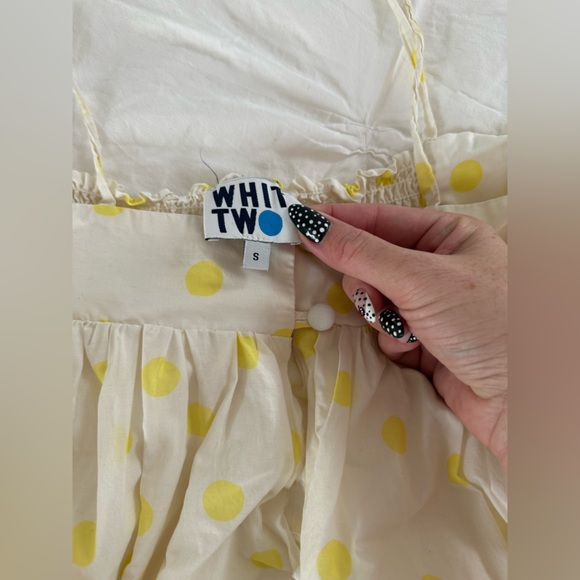 ✨SALE✨Anthropologie WHIT TWO Polka Dot Maxi dress ✨SALE✨ - Picture 11 of 13
